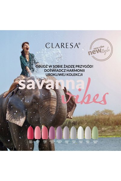 Claresa Ojă hibridă SAVANNA VIBES - colecție