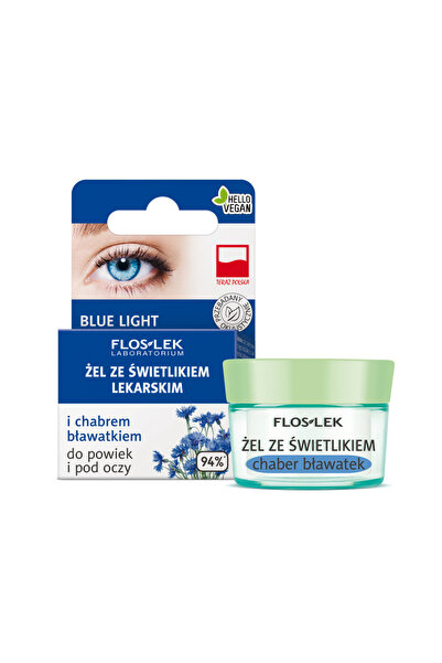 Floslek Gel de ochi cu eyebright și albăstrele pentru pleoape și sub ochi 10g...