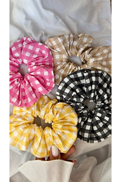 YOYYO Elastic Hair Clip 4 Pieces Checkered Knob Hair Clip Pinterest Model Wom...