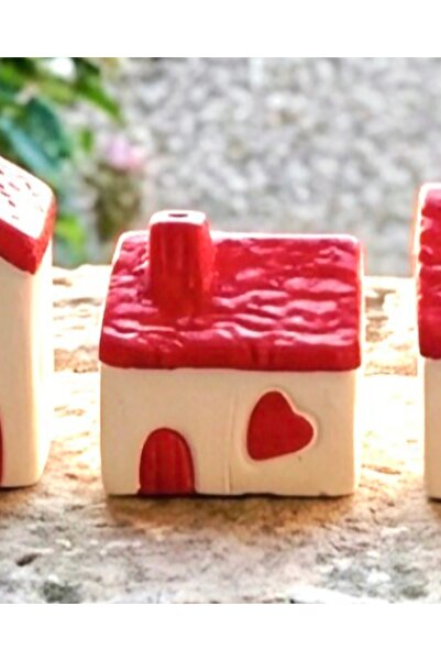 morlalem m 5.5cm House Mold, Heart Window Figurine House Silicone Mold K-1602...