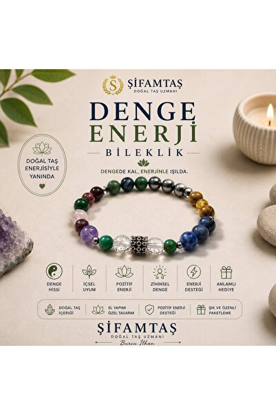 ŞİFAMTAŞ Denge & Enerji Doğal Taş Bileklik