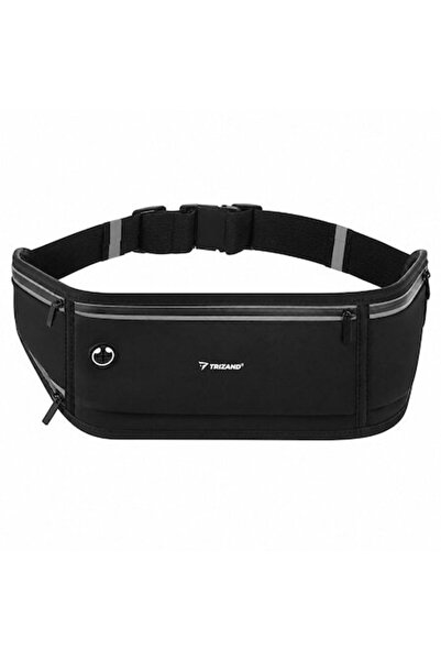 Trizand Borsetă sport, pentru alergare, curea elastică reglabilă 75-110 cm, e...