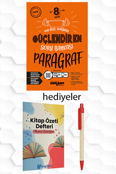 Ankara Yayıncılık 2027 ANKARA YAYINLARI 8.SINIF LGS PARAGRAF SORU BANKASI VE ...