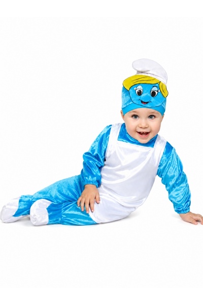 Kostüm Sarayı Baby Smurf Costume