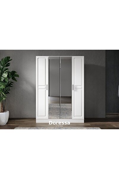 Doressa Living Lesse 4 Kapılı Aynalı Gardırop