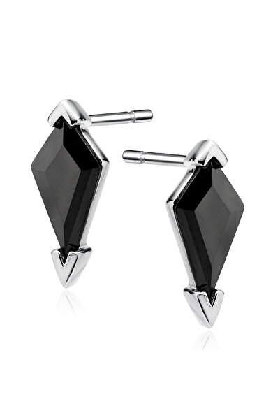 MANAVA Silver earrings with zircons - Cristallo