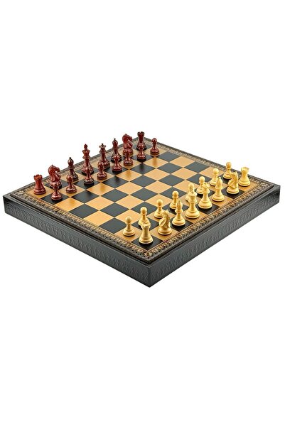 İTALFAMA Set de lux 3-în-1 – Șah, Dame și Table – Eleganță italiană 48