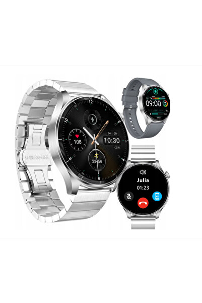 Forever Ceas Smartwatch Grand 2 SW-710 Silver, Bluetooth, Ecran AMOLED 1.45”,...