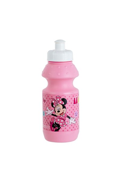 OEM Sticlă Roz Flip Top Minnie Mouse pentru apă - 380 ml pentru copii