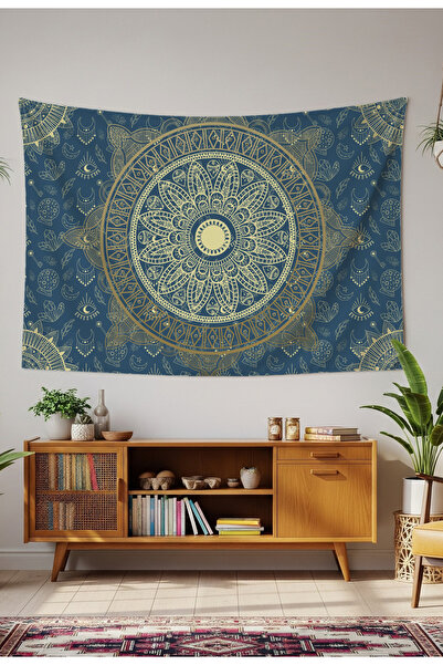 GREENDECOR Bohemian Mandala and Mystical Symbols Patterned Tarot Themed Wall ...