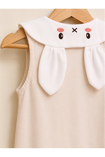 Generic Brand Kenza & Co. Peter Pan Collar Rabbit & Carrot Romper