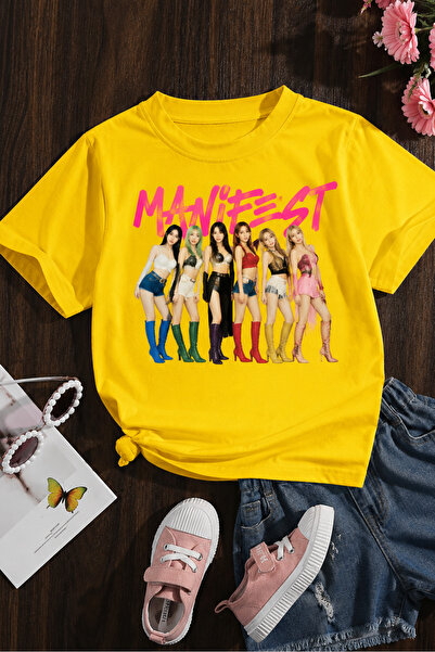 Mortimer Manifest Girl's Molded Belya Kids Cotton T-Shirt