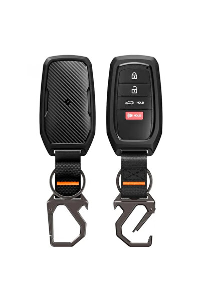 Spigen Husa Chei Auto TK100 pentru Toyota Smart, Neagra ACS11366