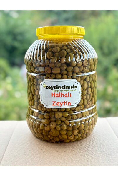 zeytincimsin Halhalı El Kırması Hatay Yeşil Zeytin 5 kg
