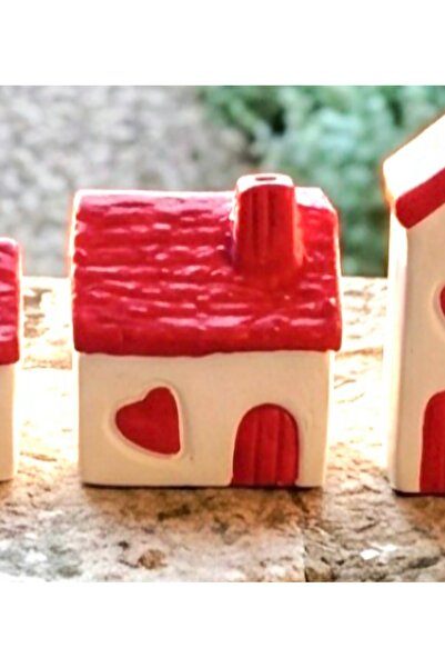 morlalem m 6.2cm House Mold, Heart Window Figurine House Silicone Mold K-1603...
