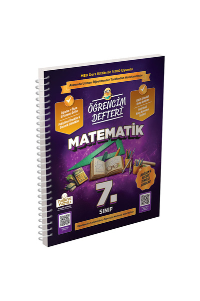 Murat Yayınları 7.Sınıf Matematik Öğrencim Defteri