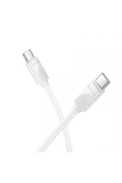 Hoco Cablu Date si Incarcare USB-C - USB-C X114, 60W, 1m, Alb