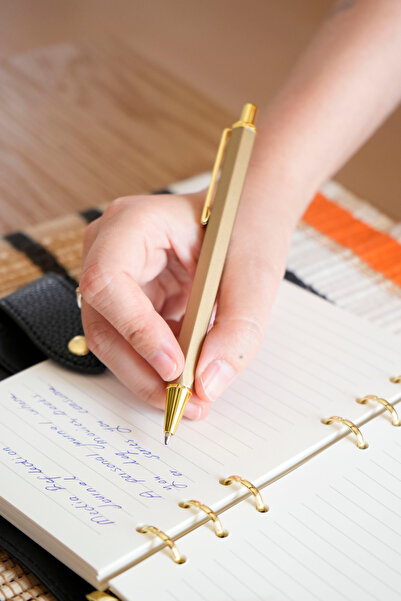 Victoria's Journals Premium Ballpoint Pen – Metal Body, Blue Ink, Special Gif...
