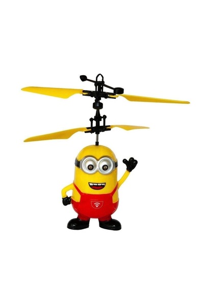 Magicway Kırmızı Minion Şarjlı Sensörlü Uçan Oyuncak - Kızılötesi Algılamalı ...