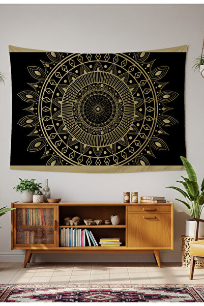 GREENDECOR Bohemian Mandala and Mystical Symbols Patterned Tarot Themed Wall ...