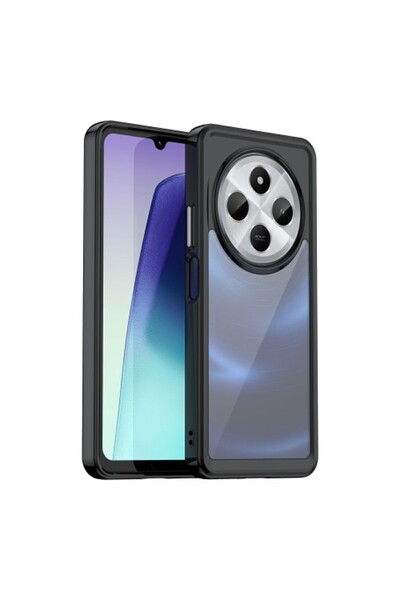 OEM Θήκη σιλικόνης TPU με διάφανη σκληρή πλάτη για Xiaomi 14C 4G / Poco C75 4...