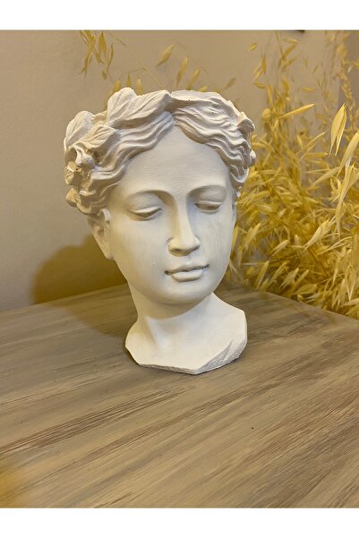 Sweet Helen heykel saksı ,dekoratif saksı ,kaktüslük ,büst saksı