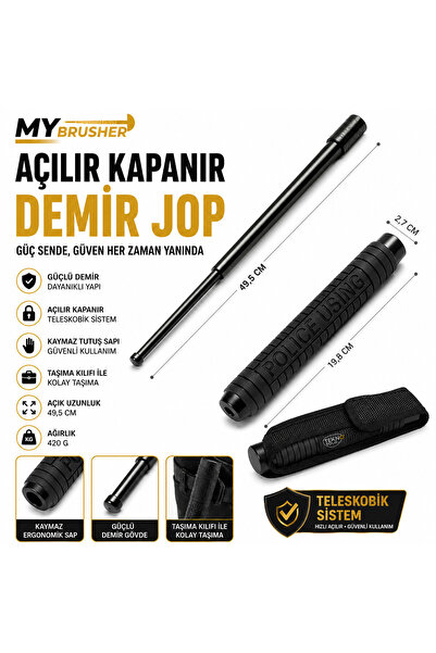 my brusher açılır kapanır teleskopik demir