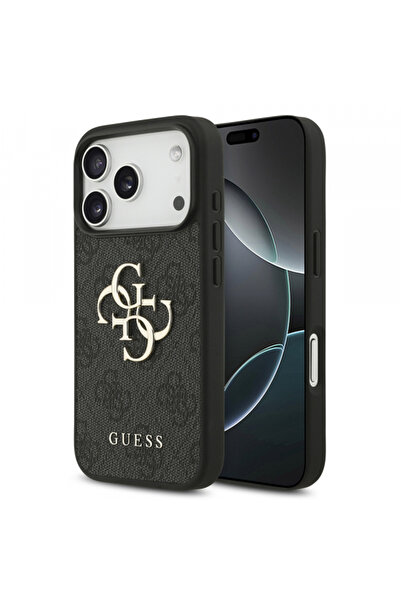 Guess Husa pentru Apple iPhone 18 Pro / 17 Pro, Guess, 4G Big Logo, Neagra
