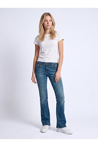 Ltb Juliana Low Bootcut Παντελόνι Τζιν με χαμηλή μέση γραμμή σε απόχρωση Indigo