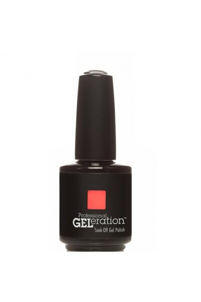Jessica GELeration Цветове, Полуперманентен лак за нокти, GEL-947, Бинди черв...