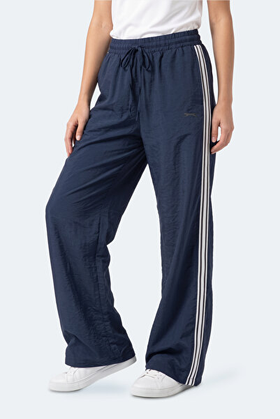 Slazenger Starlight in Women's Wide Leg Navy Blue Sweatpants