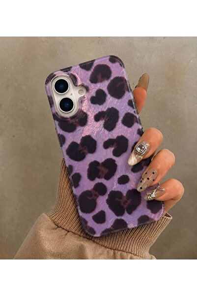 iPhone 17 UYUMLU (içten Baskılı) Desenli Koruyucu Kapak Yanları Şeffaf Gösterişli Parlak Kılıf
