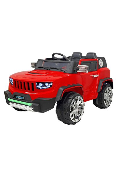 baby toys Samy Dıscovery 12 V Akülü Araba Uzaktan Kumandalı 4*2 Kırmızı