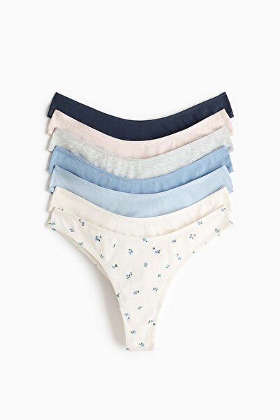 H&M 7-pack cotton Brazilian briefs