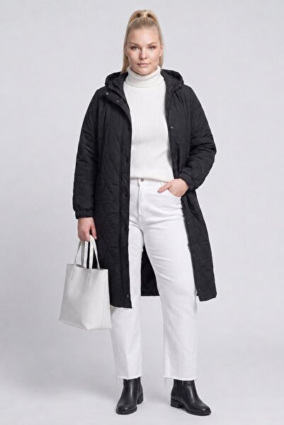 Kayra Hooded Detailed Giy Çık Black