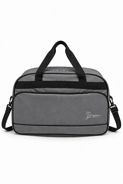 louisiana polo El Valizi Spor Seyahat Çantası Büyük Boy 55cm Gri 1150