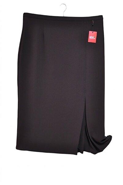 elma abone Plus Size Crepe Maternity Skirt