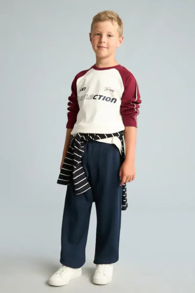 DeFacto 2-Piece Long Sleeve Set for Boys I0392A826Au