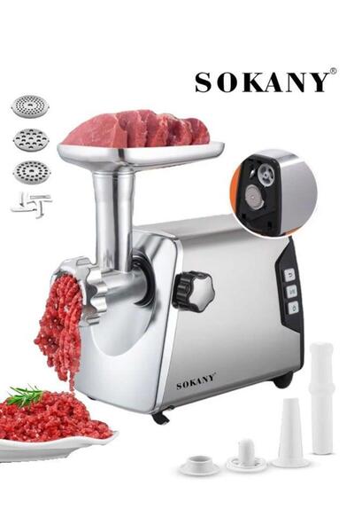 SOKANY Electric Meat Grinder,3800 W Max Minced Meat Machine Multifunctional E...