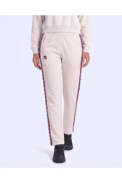 Kappa Authentic Sare Kadın Bej Regular Eşofman Altı