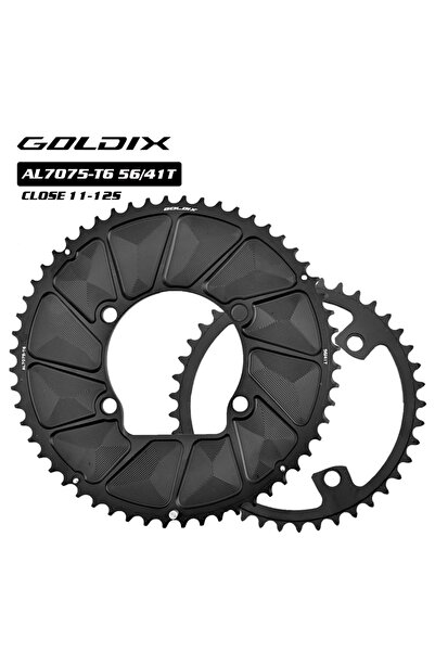Choice4 56-41T GOLDIX Road Bike CNC Shifting Dual Chainring 8100/9100 Four-Bo...