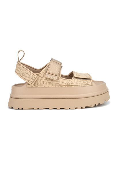 UGG Australia Goldenglow Embossed 1175311-MDSD Kadın Sandalet Sütlü Kahve