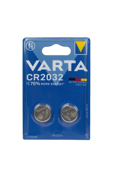 Varta Baterii cu Litiu CR2032 3V, Set 2 buc., Până la 70% Mai Multă Energie