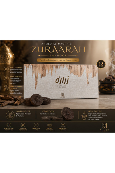 Ahmed Al Maghribi Bakhoor Zuraarah 10 Tabs