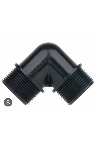 Generic Brand Plastic Threaded Elbow Male-Male 1*3/4