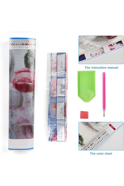 EleganTShoP 5D Yapışan Boncuk Mozaik Tablo 30*40 cm L27