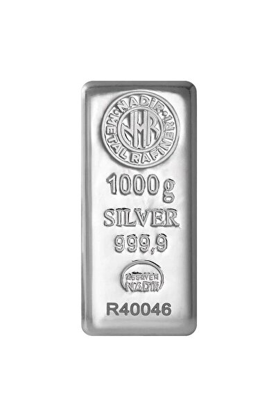 NADİR 1000 Gram Gümüş Külçe