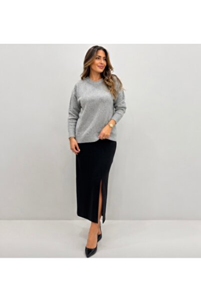 STECCA Crew Neck Pullover Sweater