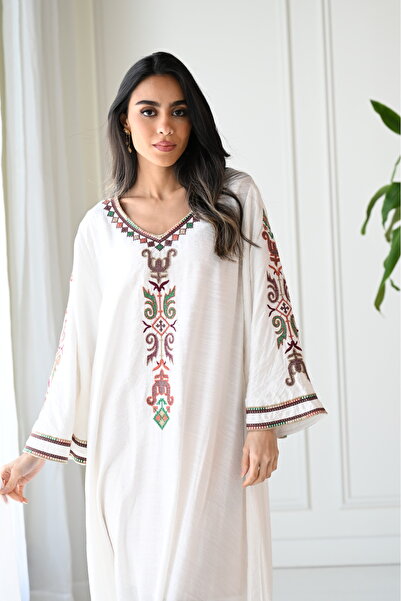 ASSALA سوار الجلابية - أبيض - مقاس XL