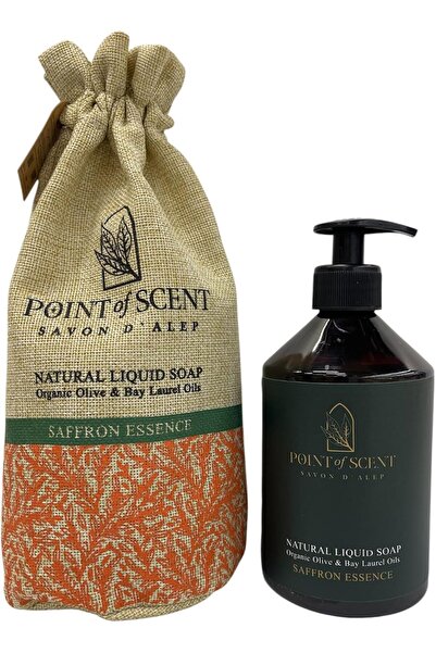 Point of scent Natural Liquid Soap Saffron essence 500ML